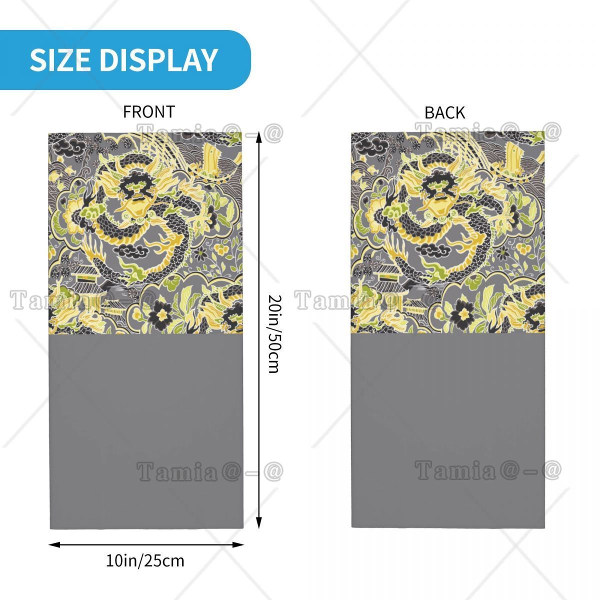 ผ้าพันคอแบบทูบลายมังกรจักรพรรด - Neck Warmer Tube บทวิจารณ์และราคา